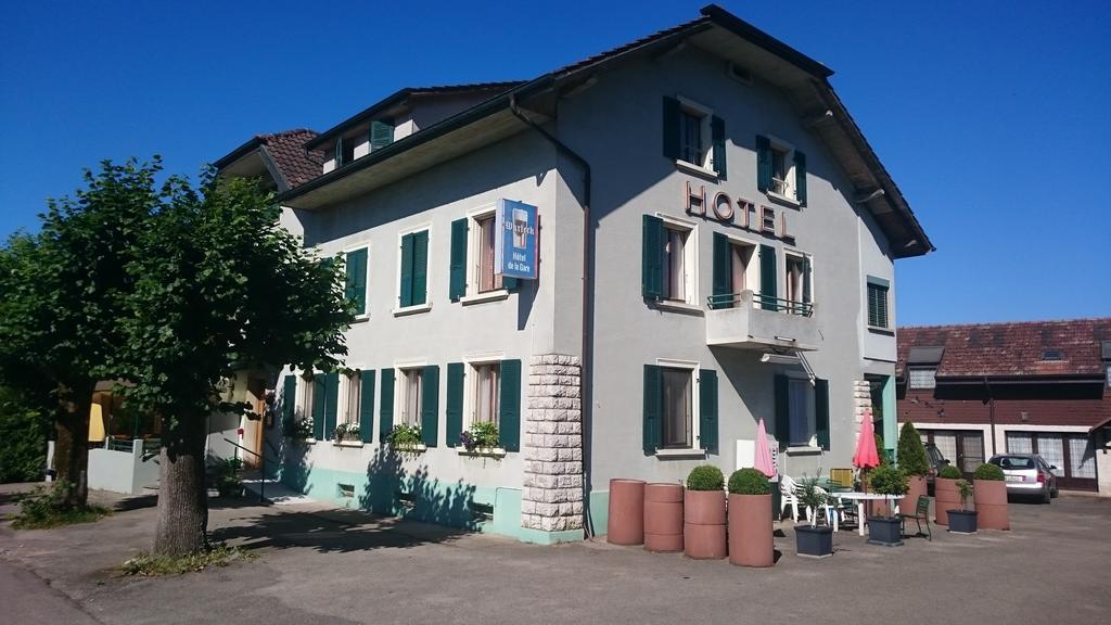 Hotel De La Gare, Vendlincourt Exterior photo